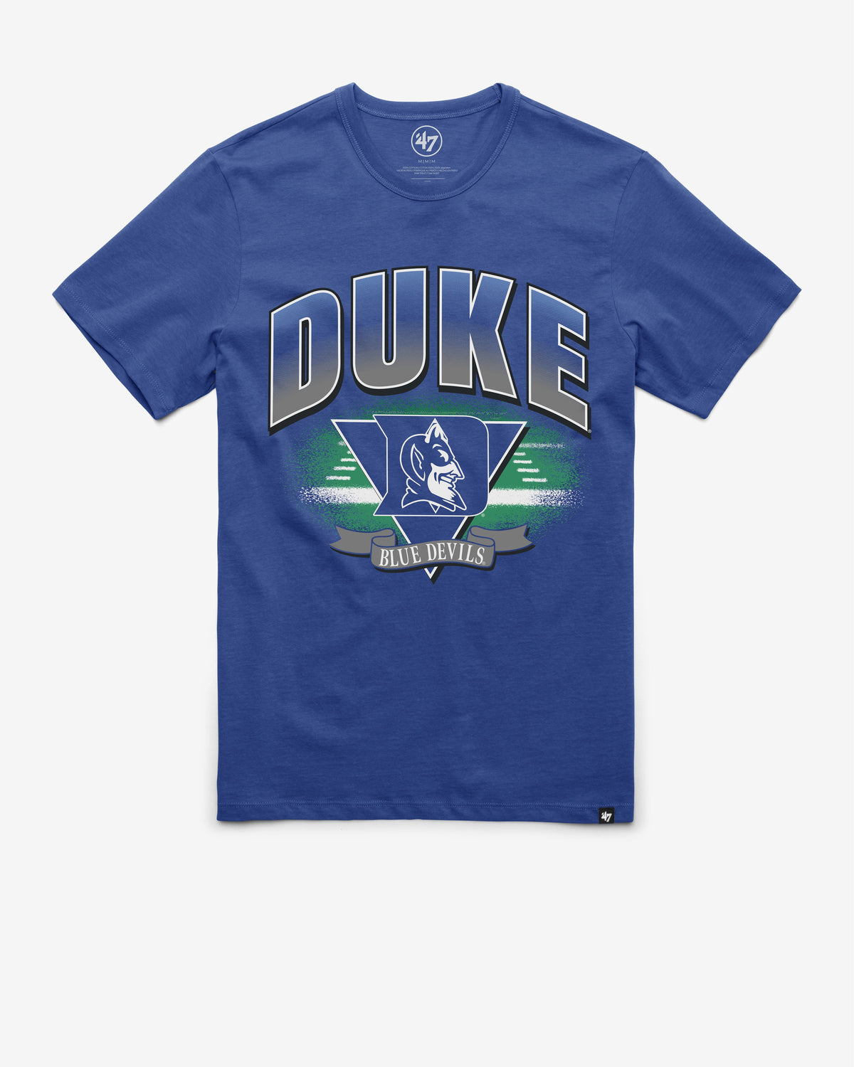 DUKE BLUE DEVILS ARENA FADE '47 FRANKLIN TEE