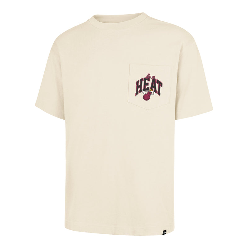 MIAMI HEAT BACK DOOR POCKET '47 FOUNDATION TEE