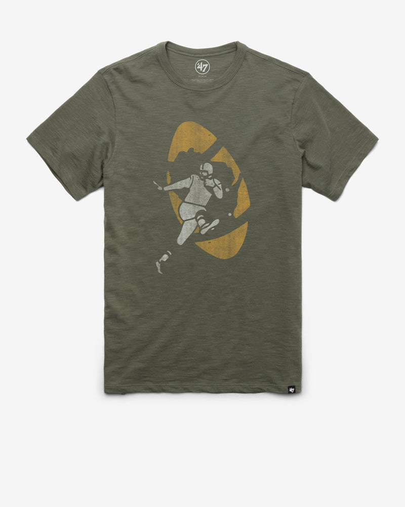 GREEN BAY PACKERS HISTORIC GRIT VINTAGE '47 SCRUM TEE