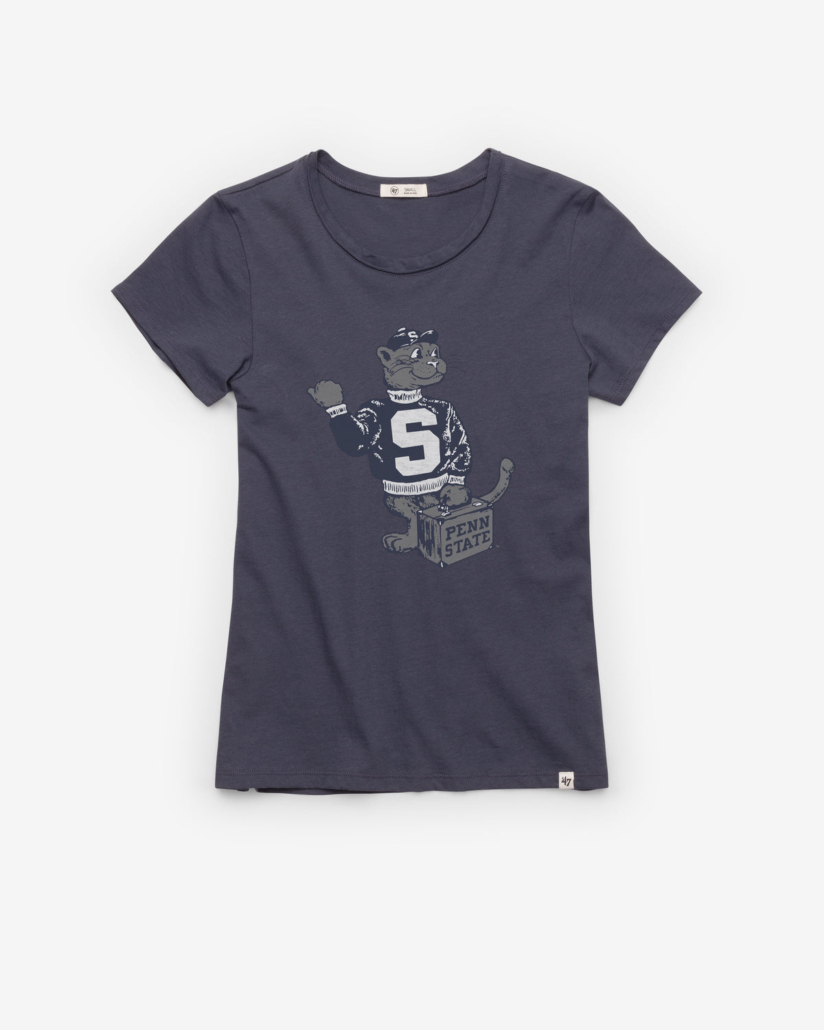 PENN STATE NITTANY LIONS VINTAGE PREMIER '47 FRANKIE TEE WOMENS
