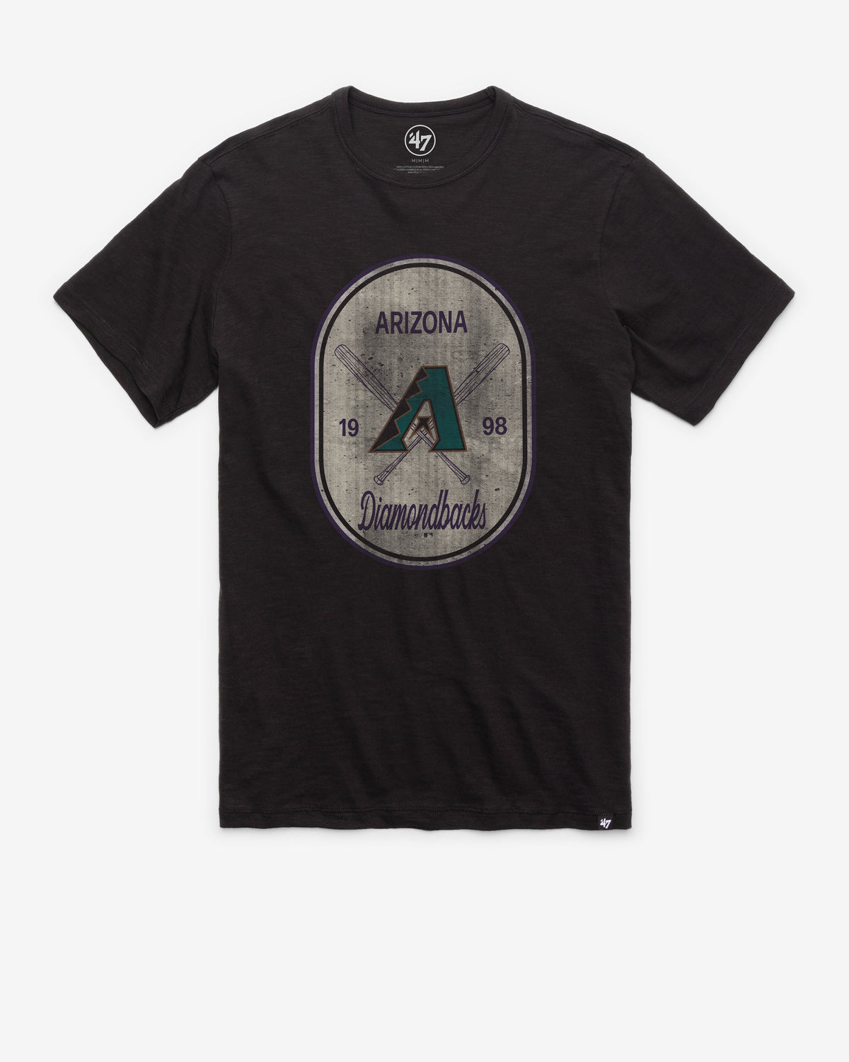 ARIZONA DIAMONDBACKS COOPERSTOWN CROSS PATCH '47 SCRUM TEE