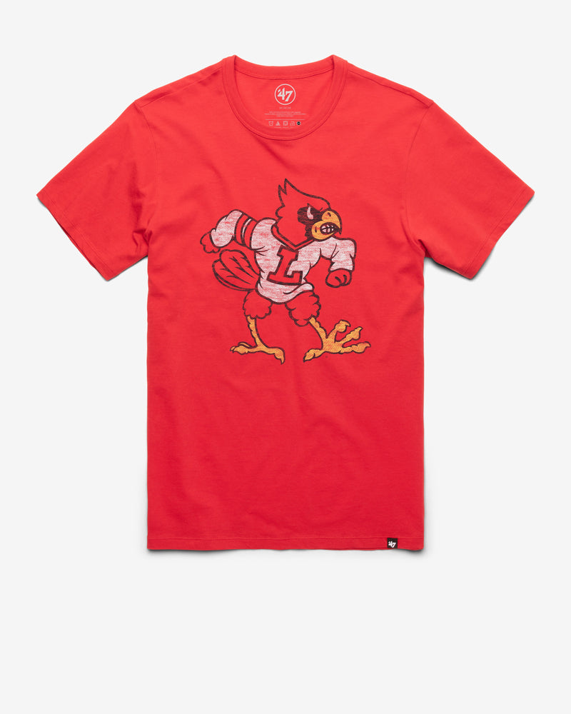 LOUISVILLE CARDINALS VINTAGE PREMIER '47 FRANKLIN TEE