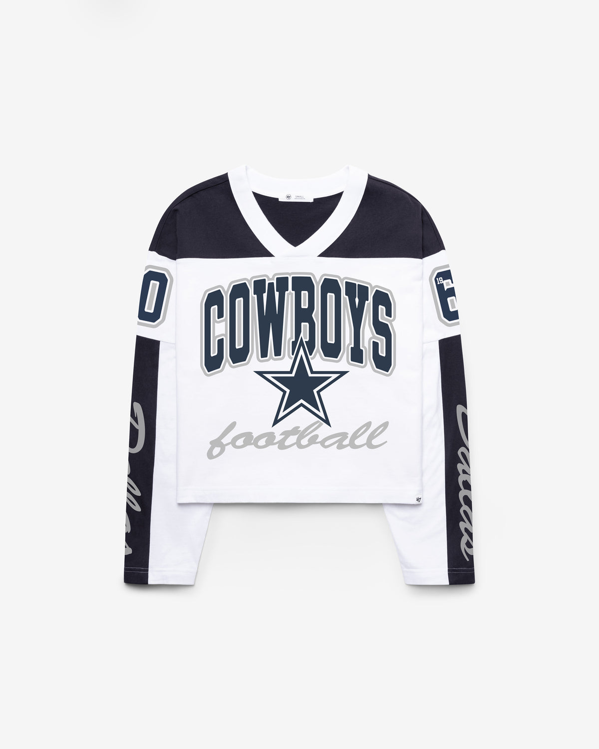 DALLAS COWBOYS EXCLAMATION '47 WOMEN'S METRO JERSEY TEE
