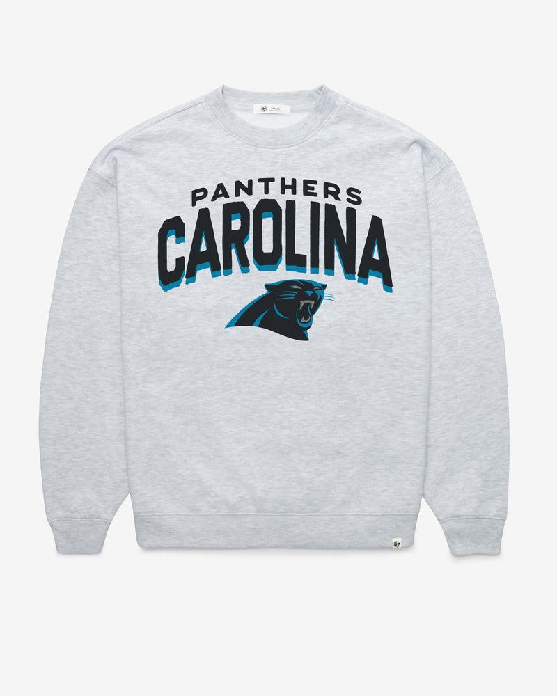 CAROLINA PANTHERS CAMPUS ARCH CLOUD '47 OVERSIZED CREW WOMENS