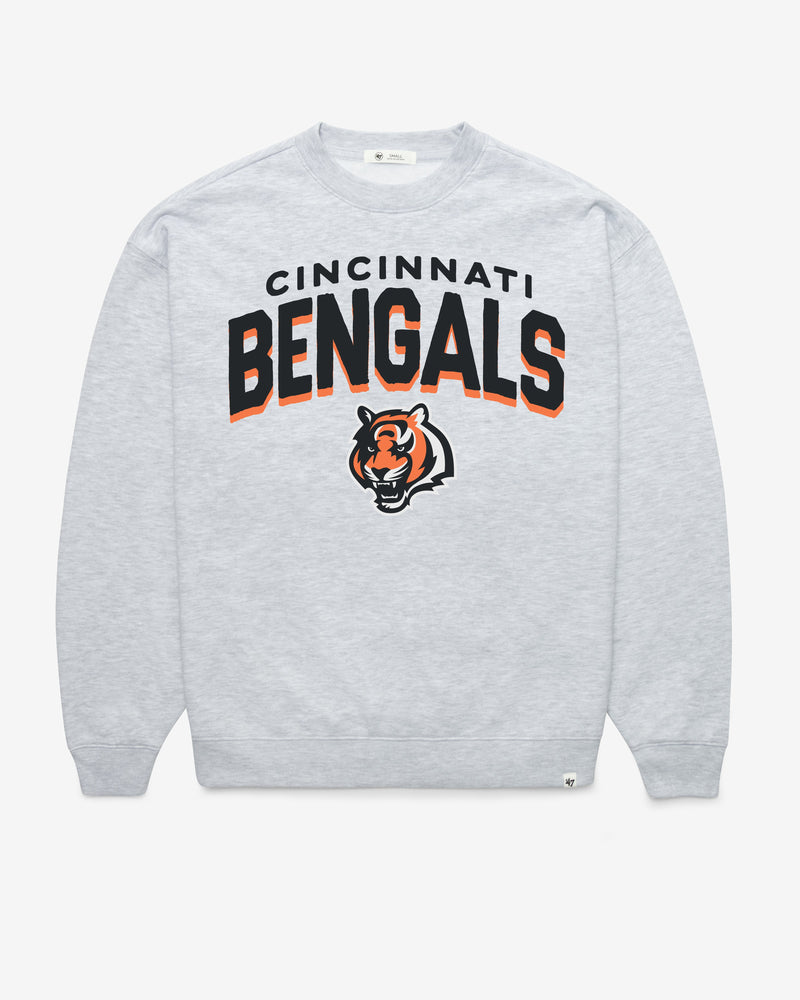 CINCINNATI BENGALS CAMPUS ARCH CLOUD '47 OVERSIZED CREW WOMENS