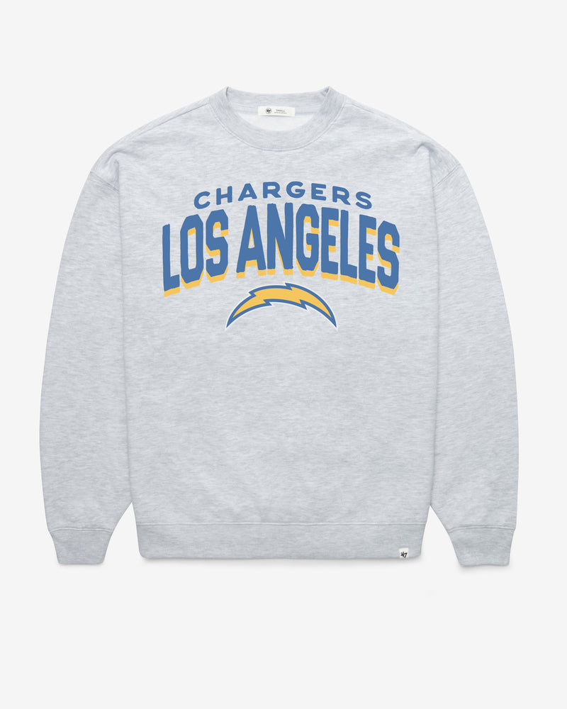 LOS ANGELES CHARGERS CAMPUS ARCH CLOUD '47 OVERSIZED CREW WOMENS
