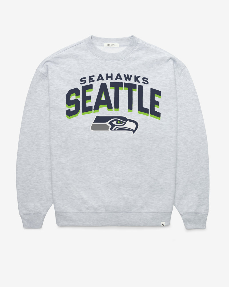 SEATTLE SEAHAWKS CAMPUS ARCH CLOUD '47 OVERSIZED CREW WOMENS
