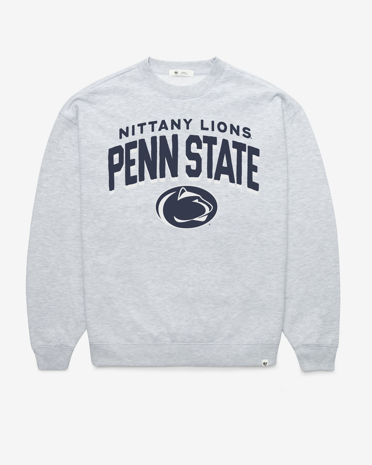PENN STATE NITTANY LIONS CAMPUS ARCH CLOUD '47 OVERSIZED CREW WOMENS