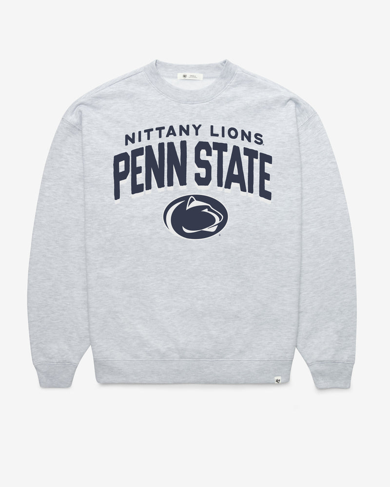 PENN STATE NITTANY LIONS CAMPUS ARCH CLOUD '47 OVERSIZED CREW WOMENS