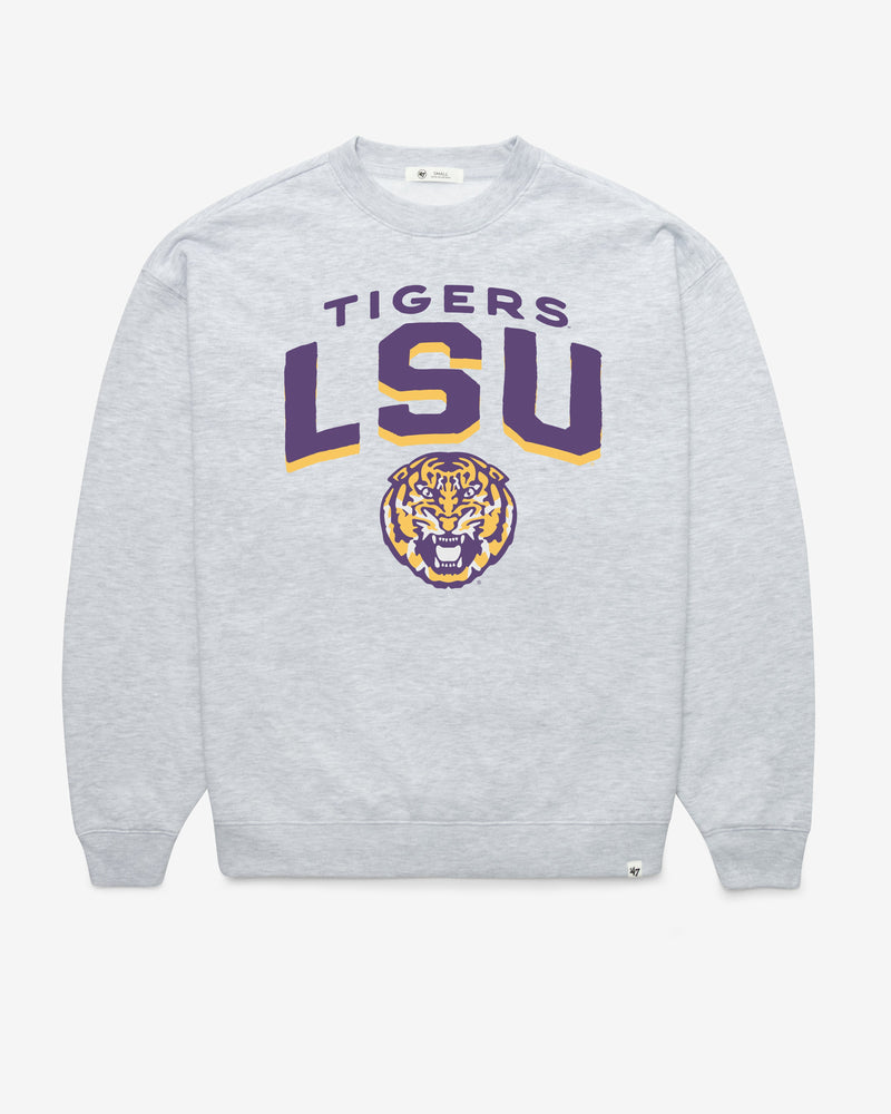 LOUISIANA STATE TIGERS LSU CAMPUS ARCH CLOUD '47 OVERSIZED CREW WOMENS