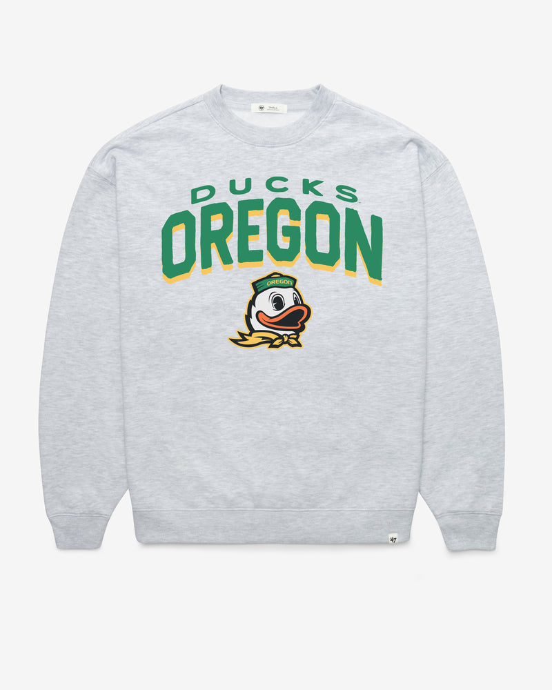 OREGON DUCKS CAMPUS ARCH CLOUD '47 OVERSIZED CREW WOMENS