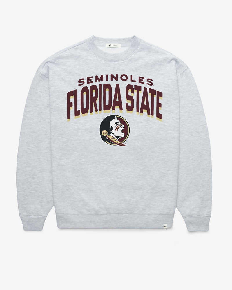 FLORIDA STATE SEMINOLES CAMPUS ARCH CLOUD '47 OVERSIZED CREW WOMENS