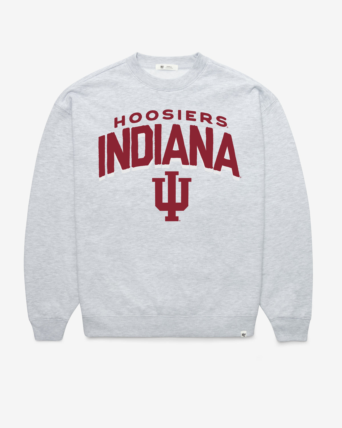 INDIANA HOOSIERS CAMPUS ARCH CLOUD '47 OVERSIZED CREW WOMENS