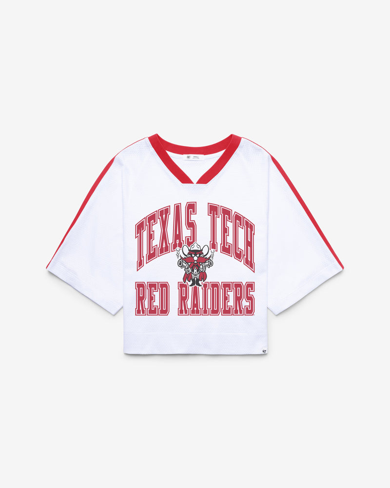TEXAS TECH RED RAIDERS BIG OVERARCH '47 WOMEN'S DROP NEEDLE RAGLAN JERSEY
