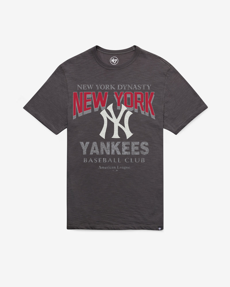NEW YORK YANKEES HEAD ON '47 SCRUM TEE