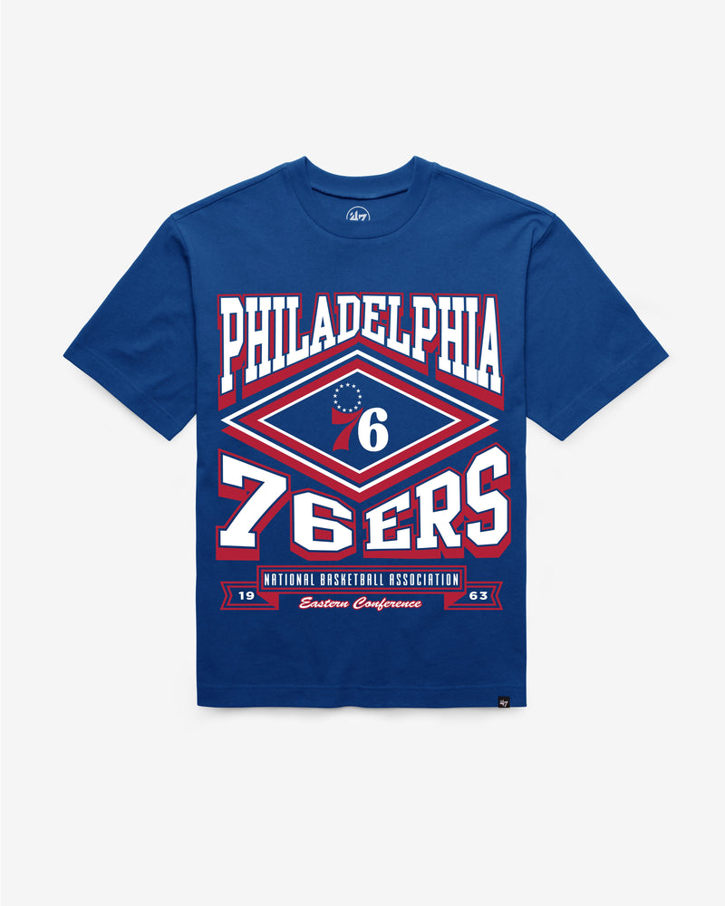 PHILADELPHIA 76ERS HEATER '47 FOUNDATION TEE