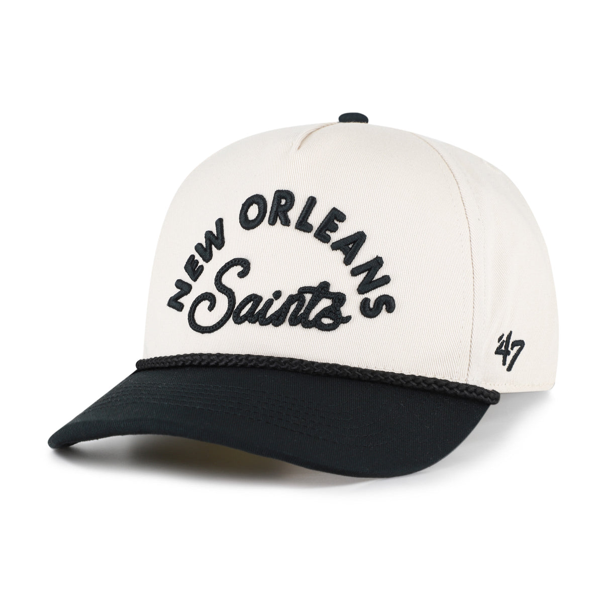 NEW ORLEANS SAINTS ROPE SCRIPT '47 WOMEN'S HITCH RF RELAXED FIT
