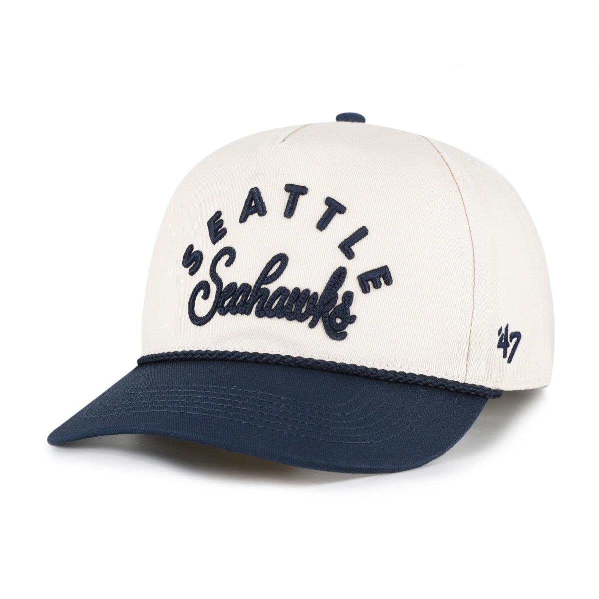 SEATTLE SEAHAWKS ROPE SCRIPT '47 WOMEN'S HITCH RF RELAXED FIT