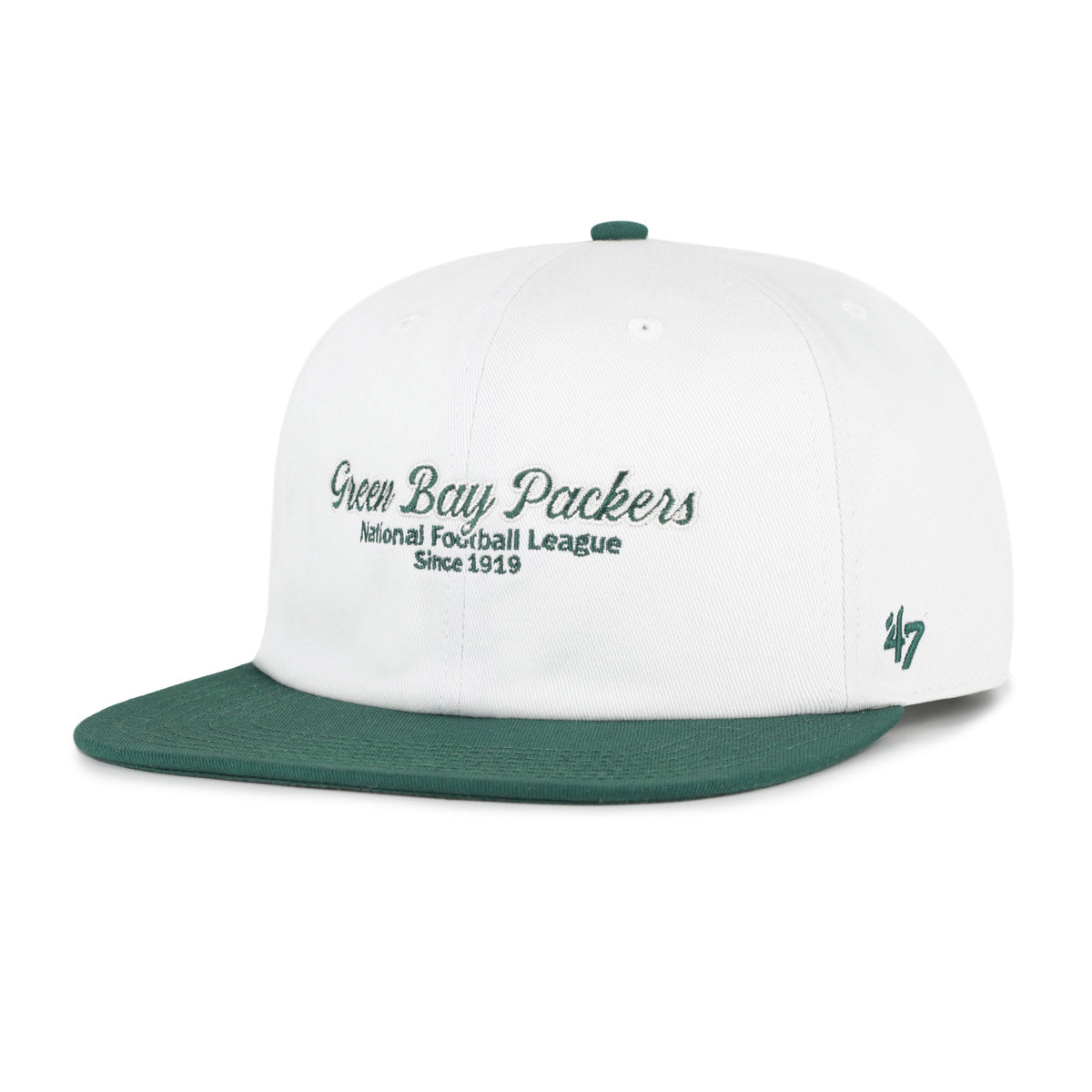 GREEN BAY PACKERS SCRIPT STACK '47 CAPTAIN RL RELAXED