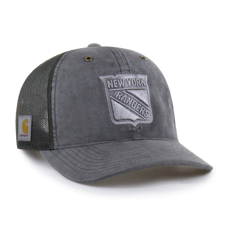 NEW YORK RANGERS CARHARTT DYED '47 TRUCKER RF RELAXED FIT