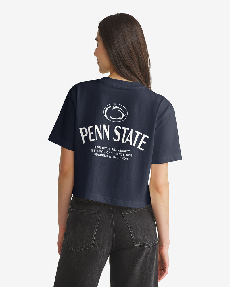 PENN STATE NITTANY LIONS HADRIAN '47 FOUNDATION CROP WOMENS