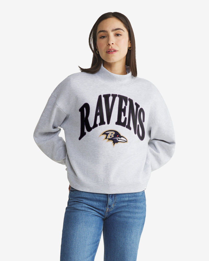 Baltimore Ravens Vantage '47 Women's Mock Neck Pullover