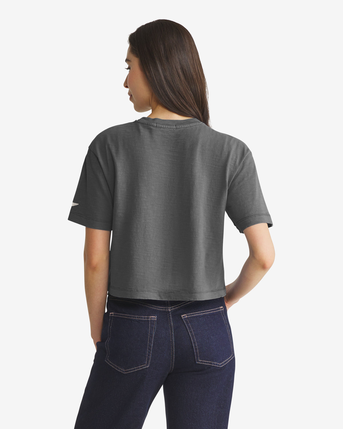 LAS VEGAS RAIDERS HISTORIC ELMORE WELL WORN '47 HEAVY SLUB TEE WOMENS